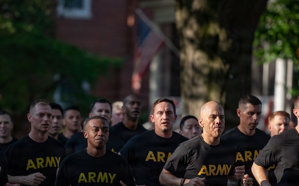 Army Birthday Run Commemorates Army's 251st Birthday