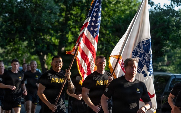 Army Birthday Run Commemorates Army's 251st Birthday