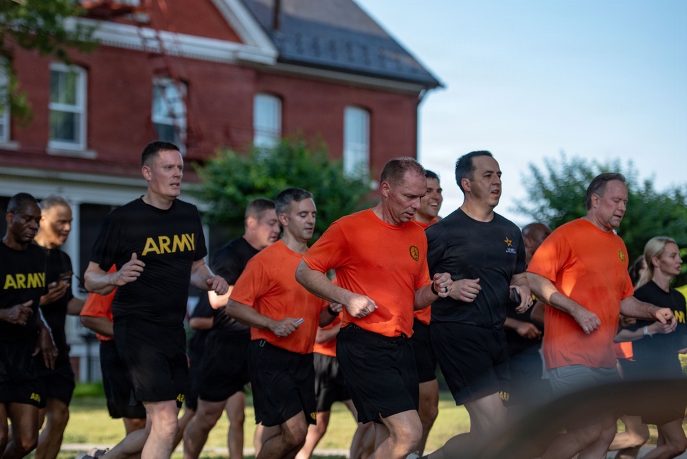 Army Birthday Run Commemorates Army's 251st Birthday