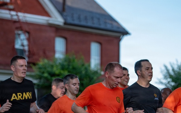 Army Birthday Run Commemorates Army's 251st Birthday