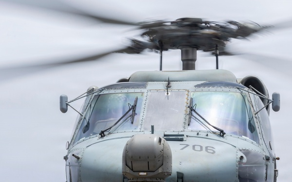 Delbert D. Black Conducts Flight Operations