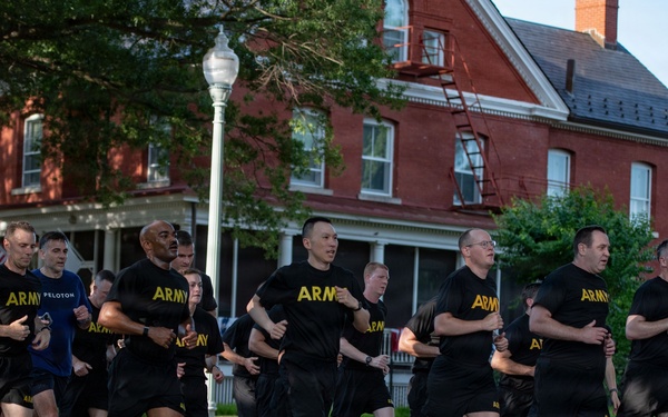 Army Birthday Run Commemorates Army's 251st Birthday