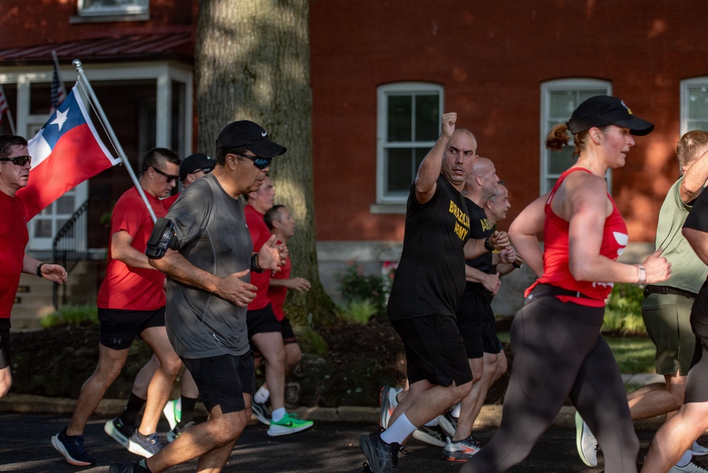 Army Birthday Run Commemorates Army's 251st Birthday