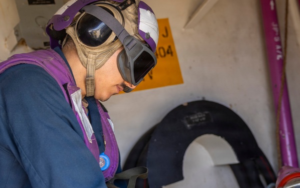 Delbert D. Black Conducts Flight Operations