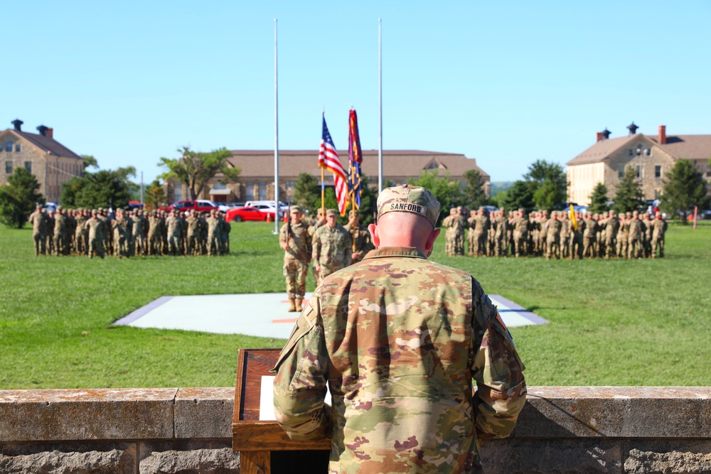 1-18 IN Change of Responsibility Ceremony