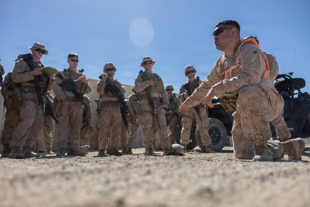 4th Law Enforcement Battalion and Combat Logistics Battalion 23 Conduct Motorized Operations Training