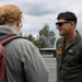 VMFA-224 and NATO service members participate in a media day during Ramstein Flag 2026