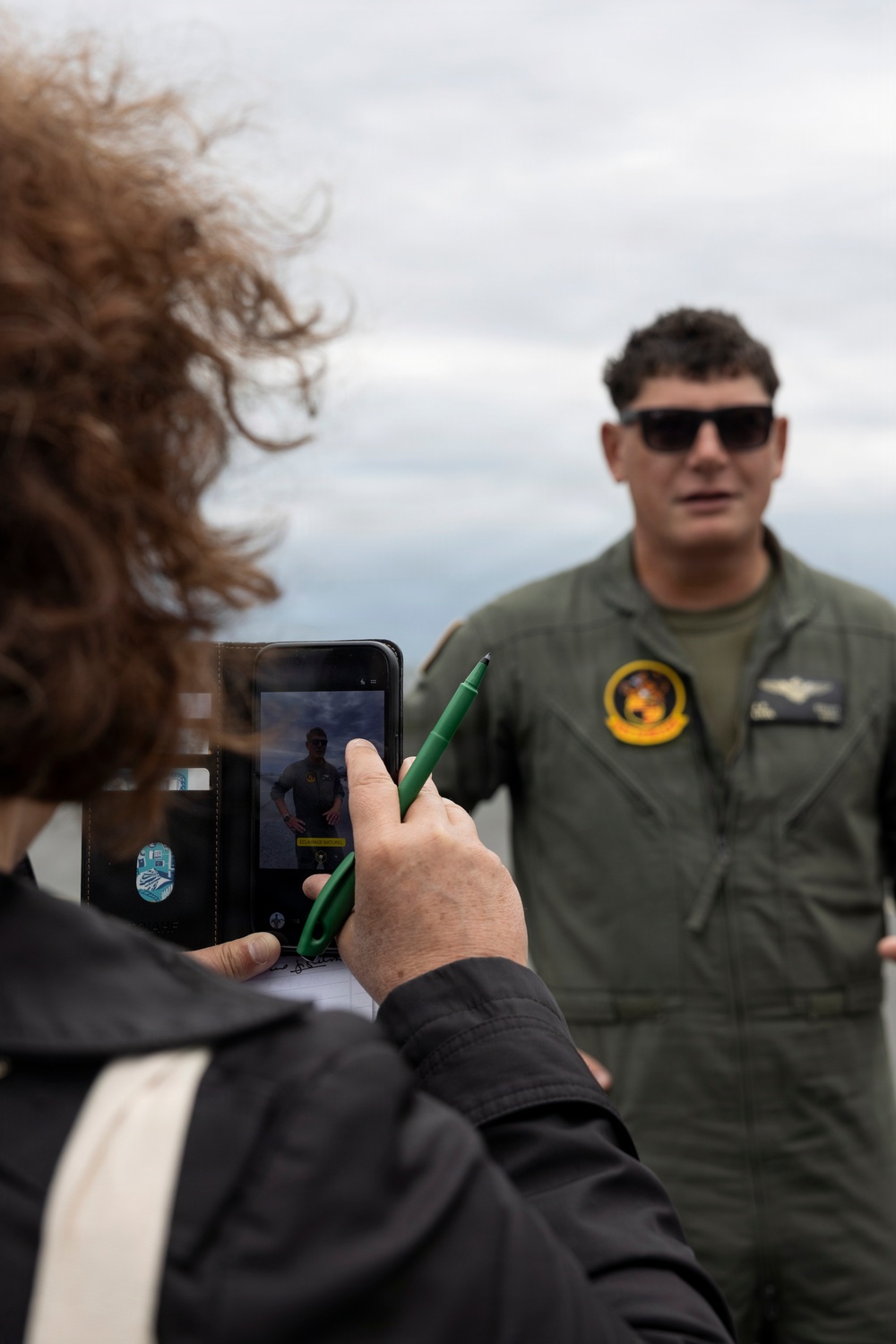 VMFA-224 and NATO service members participate in a media day during Ramstein Flag 2026