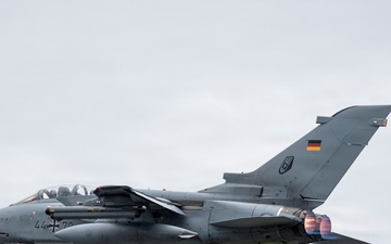 VMFA-224 and NATO service members participate in a media day during Ramstein Flag 2026