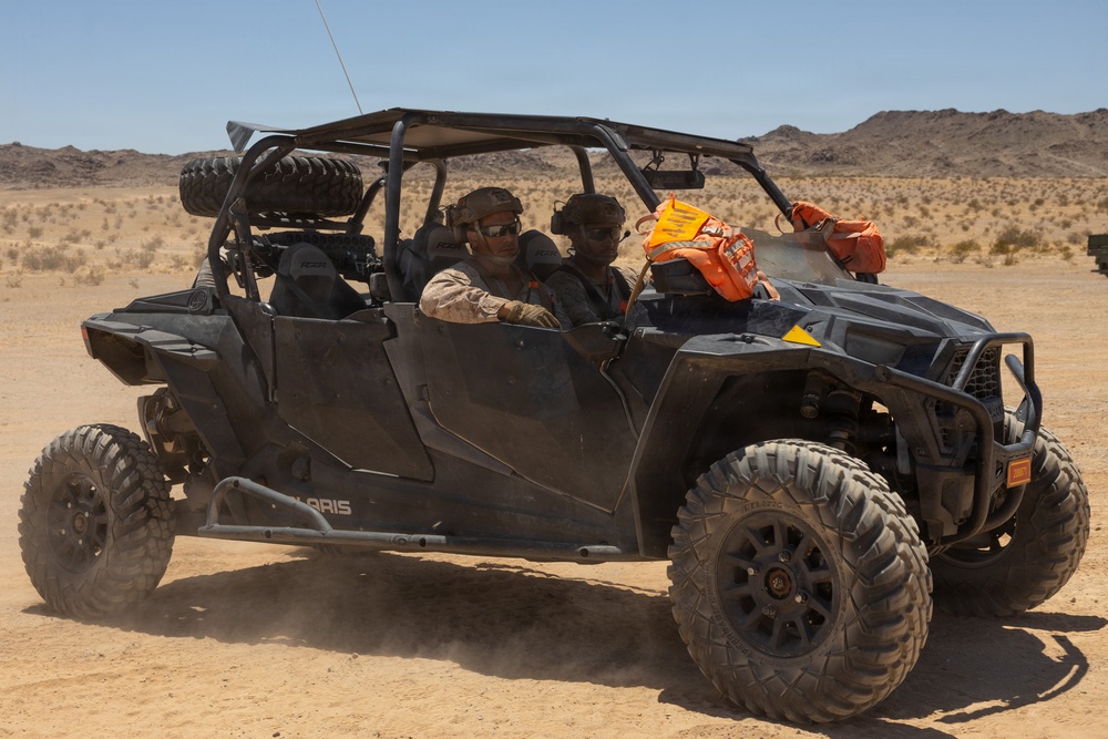 4th Law Enforcement Battalion and Combat Logistics Battalion 23 Conduct Motorized Operations Training