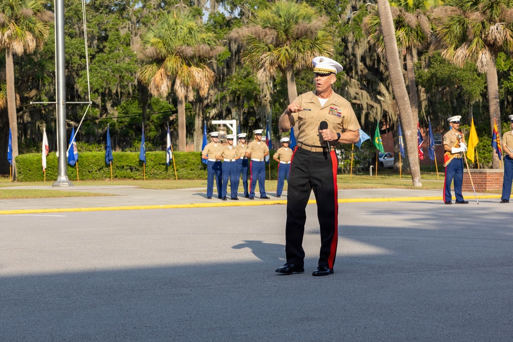 Morning Colors Ceremony