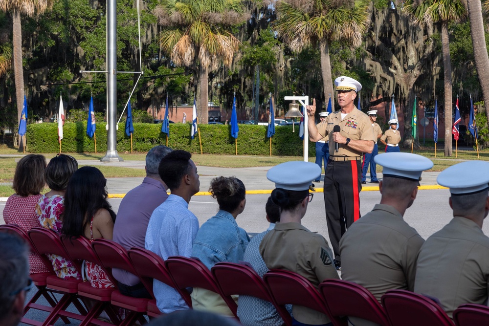 Morning Colors Ceremony