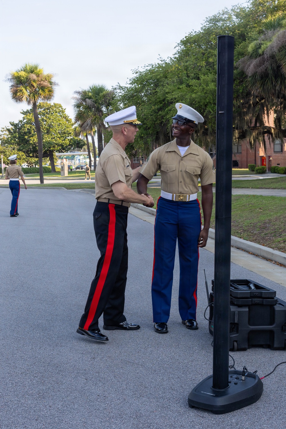 Morning Colors Ceremony