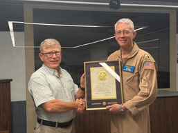 Answering the call: Huddleston's 45 years of service
