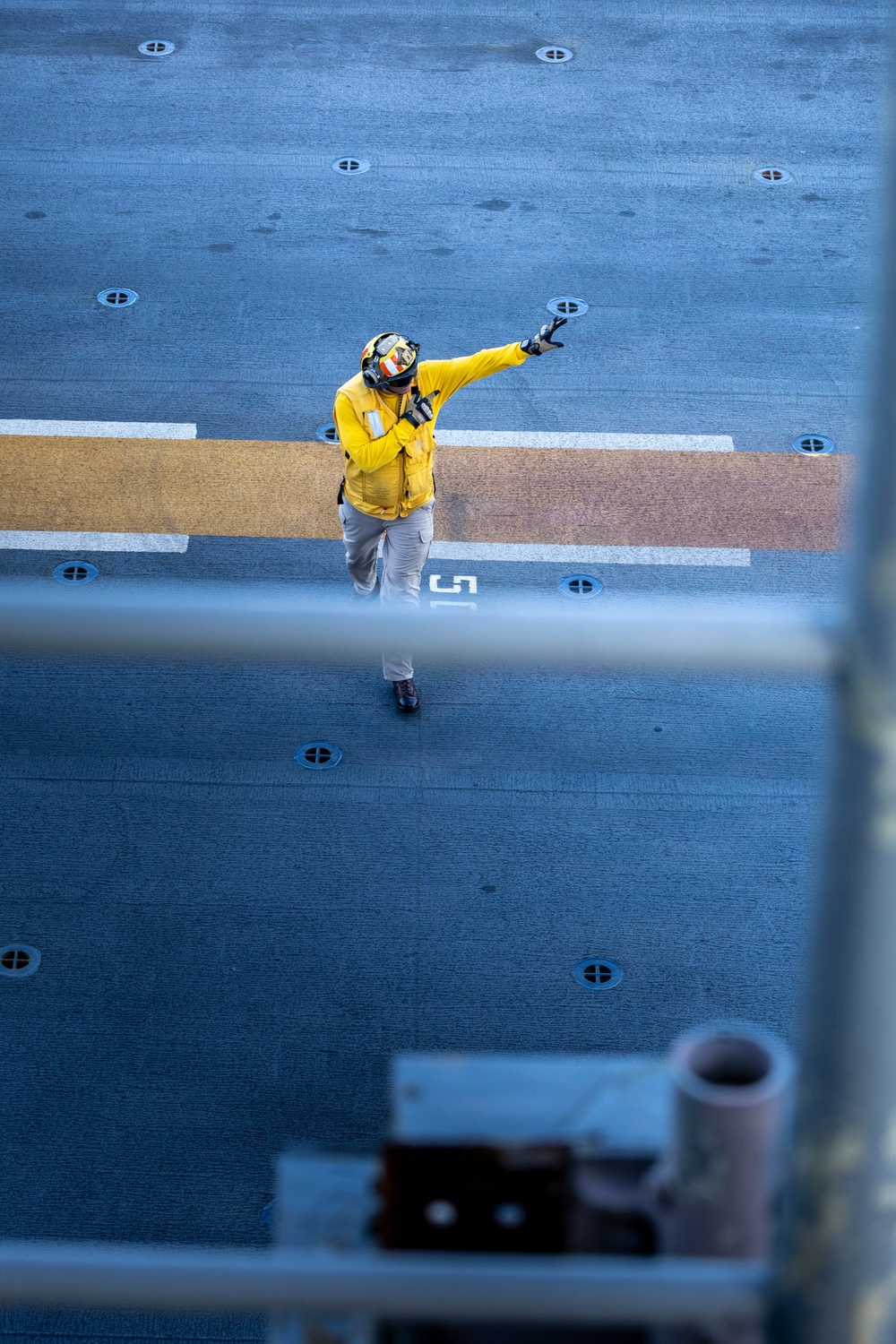 26th Marine Expeditionary Unit’s Type Commanders Amphibious Training | F-35B Lightning II Evening Carrier Qualification