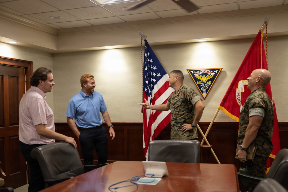 Congressional staffers visit MCAS Beaufort