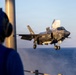 26th Marine Expeditionary Unit’s Type Commanders Amphibious Training | F-35B Lightning II Evening Carrier Qualification