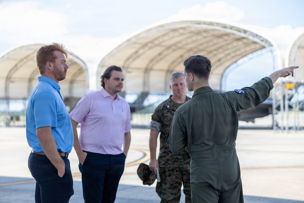Congressional staffers visit MCAS Beaufort