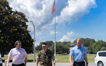 Congressional staffers visit MCAS Beaufort