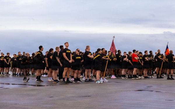 USAG Ansbach Celebrates the Army’s 251st Birthday with Traditional Birthday Run