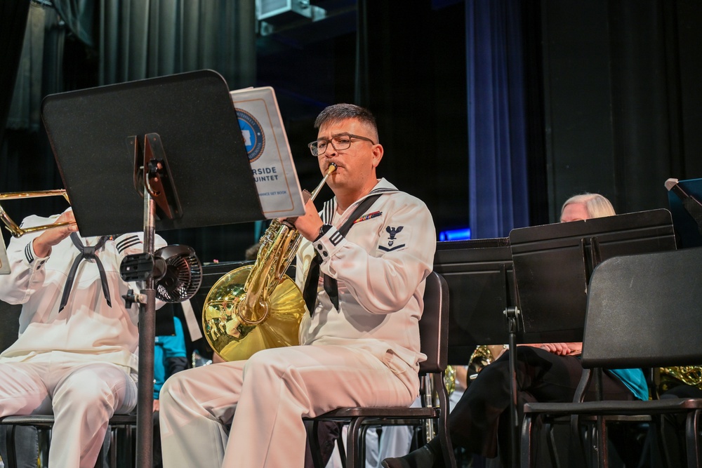 Navy Band Southwest Performs at International Friendship Concert