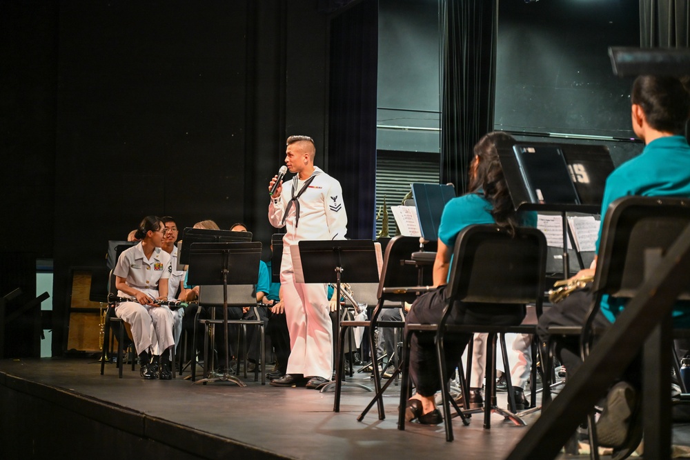 Navy Band Southwest Performs at International Friendship Concert