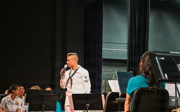 Navy Band Southwest Performs at International Friendship Concert