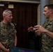 The Commandant, Gen. Eric M. Smith, and the Sergeant Major of the Marine Corps, Sgt. Maj. Carlos A. Ruiz, visit MCAS Cherry Point