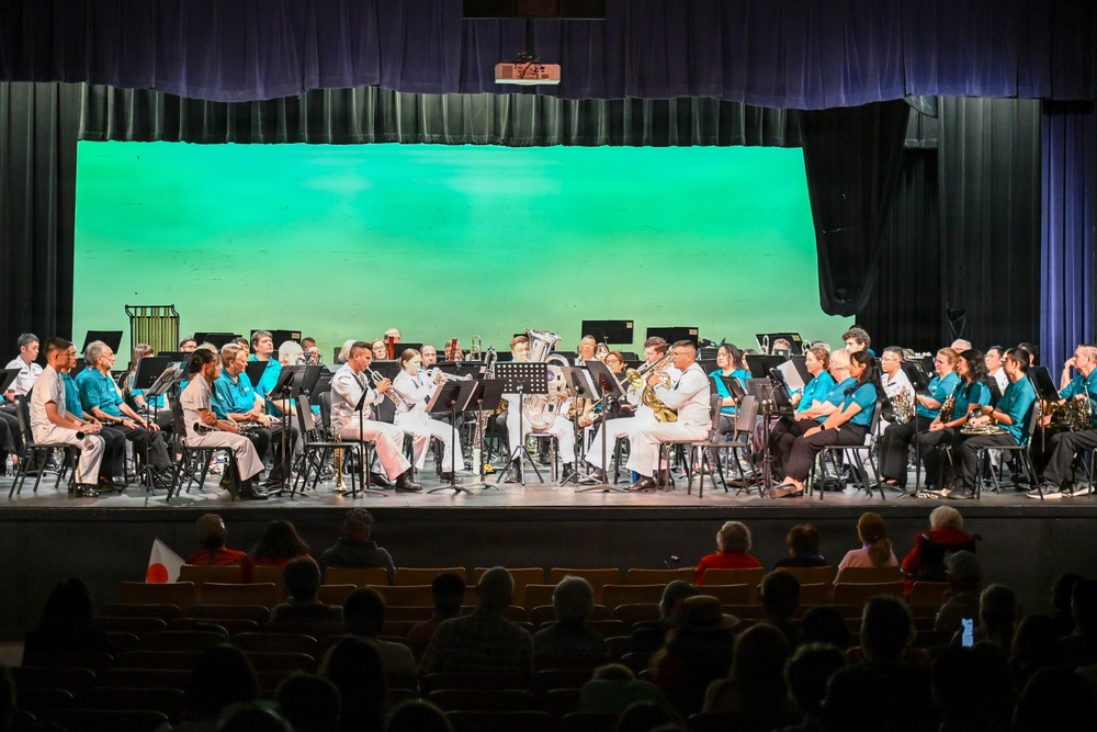 Navy Band Southwest Performs at International Friendship Concert
