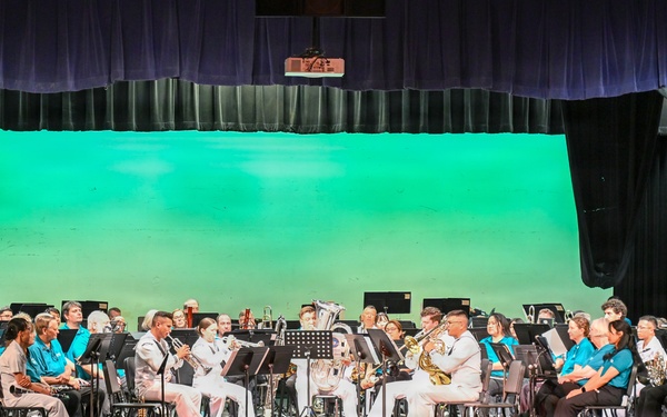 Navy Band Southwest Performs at International Friendship Concert