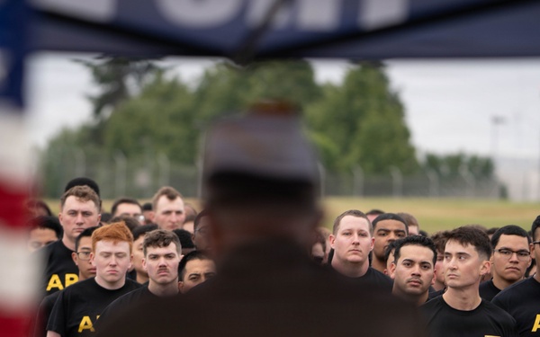 USAG Ansbach Celebrates the Army’s 251st Birthday with Traditional Birthday Run