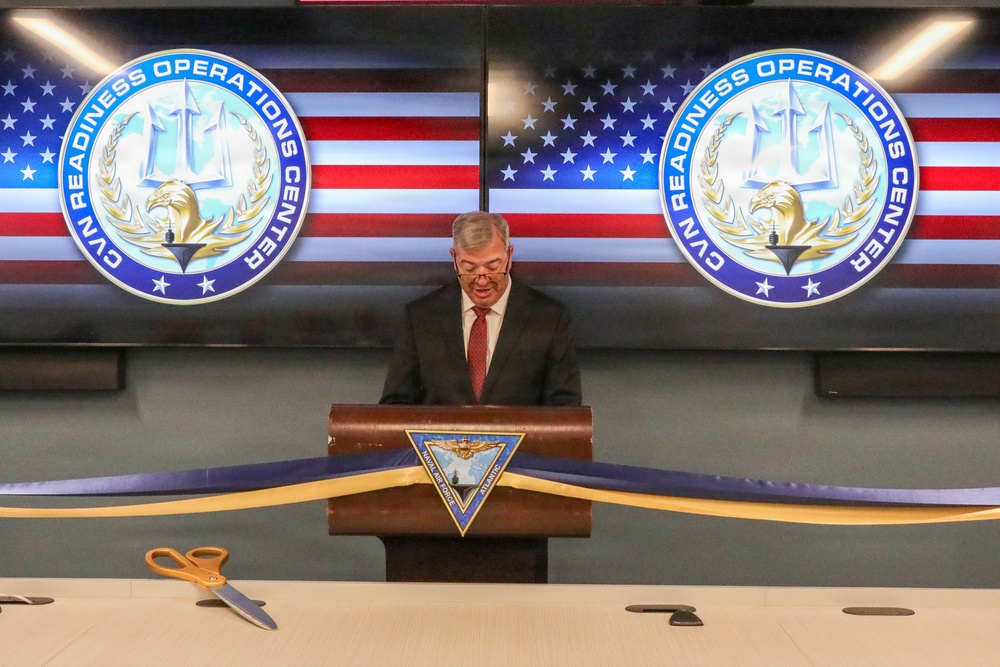 AIRLANT CVN Readiness Operations Center Ribbon Cutting Ceremony