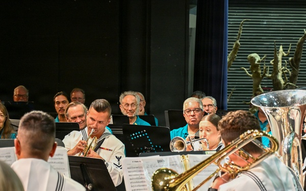 Navy Band Southwest Performs at International Friendship Concert