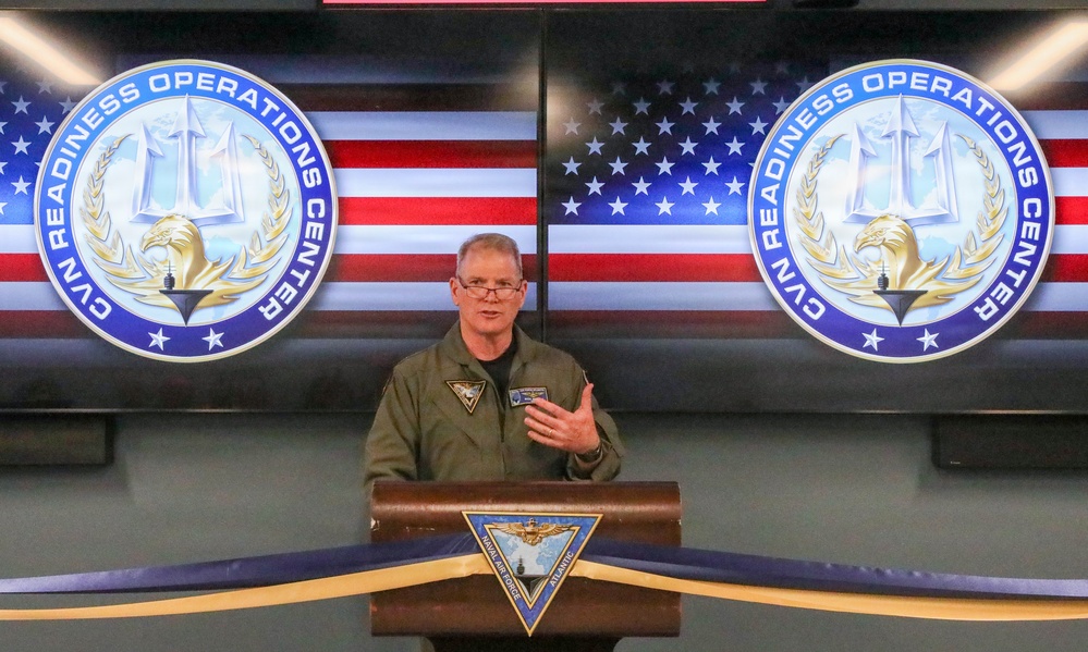 AIRLANT CVN Readiness Operations Center Ribbon Cutting Ceremony