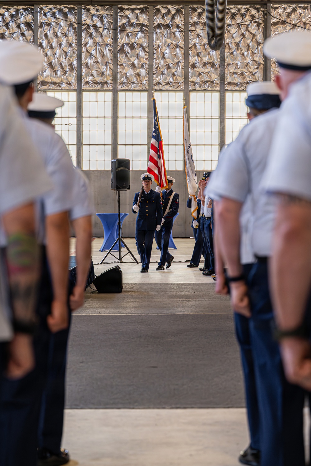 Coast Guard Base Kodiak holds change of command ceremony