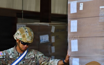 143rd ESC meets Sentinel Justice supply mission with vigor, motivation