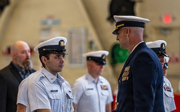 Coast Guard Base Kodiak holds change of command ceremony