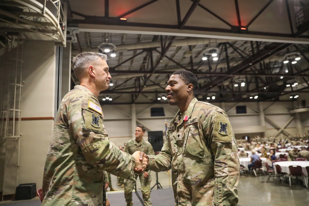 Tiger Brigade Soldiers Receive Louisiana War Cross Following Deployment