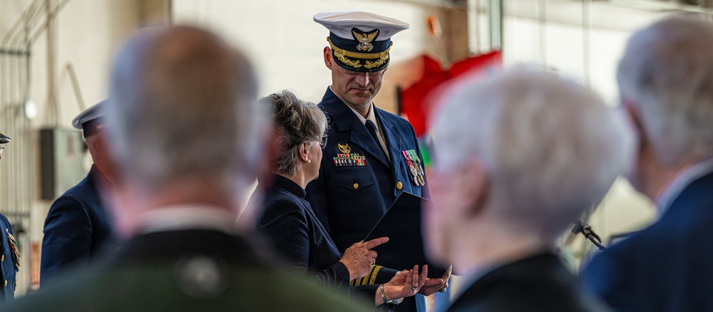Coast Guard Base Kodiak holds change of command ceremony