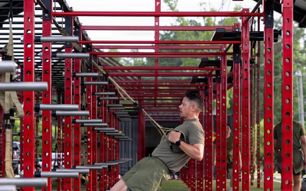 The Sergeant Major of the Marine Corps, Sgt. Maj. Carlos A. Ruiz visits MCAS Cherry Point