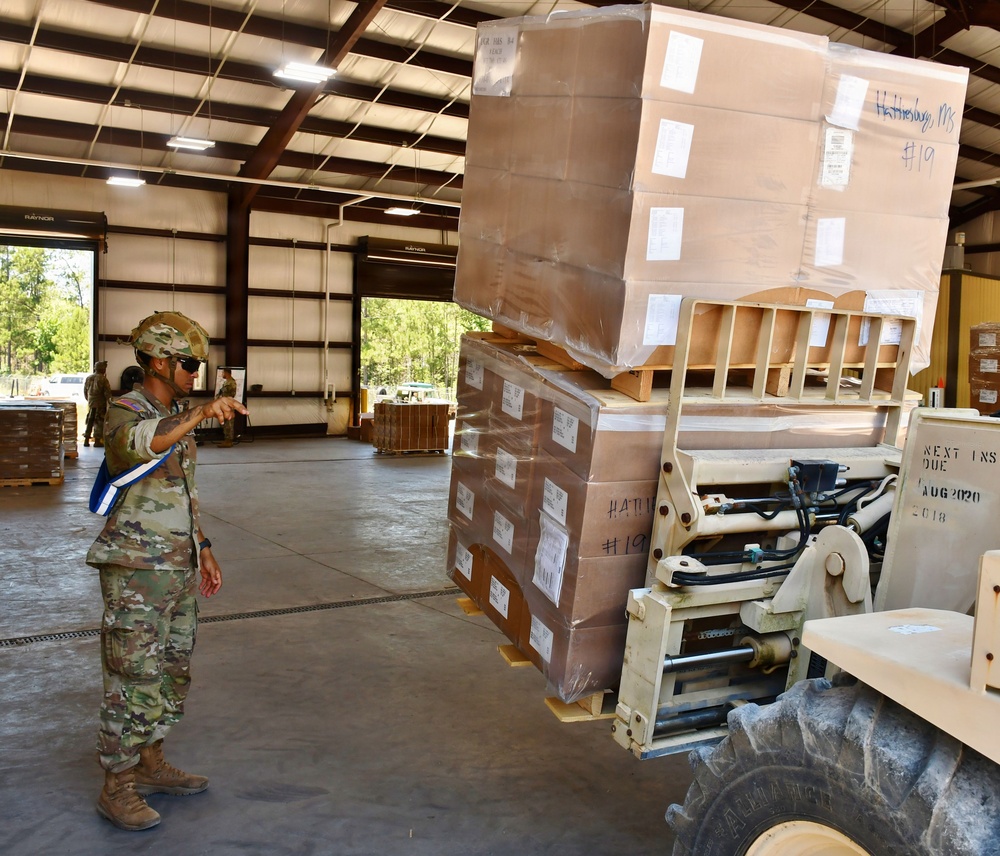 143rd ESC meets Sentinel Justice supply mission with vigor, motivation
