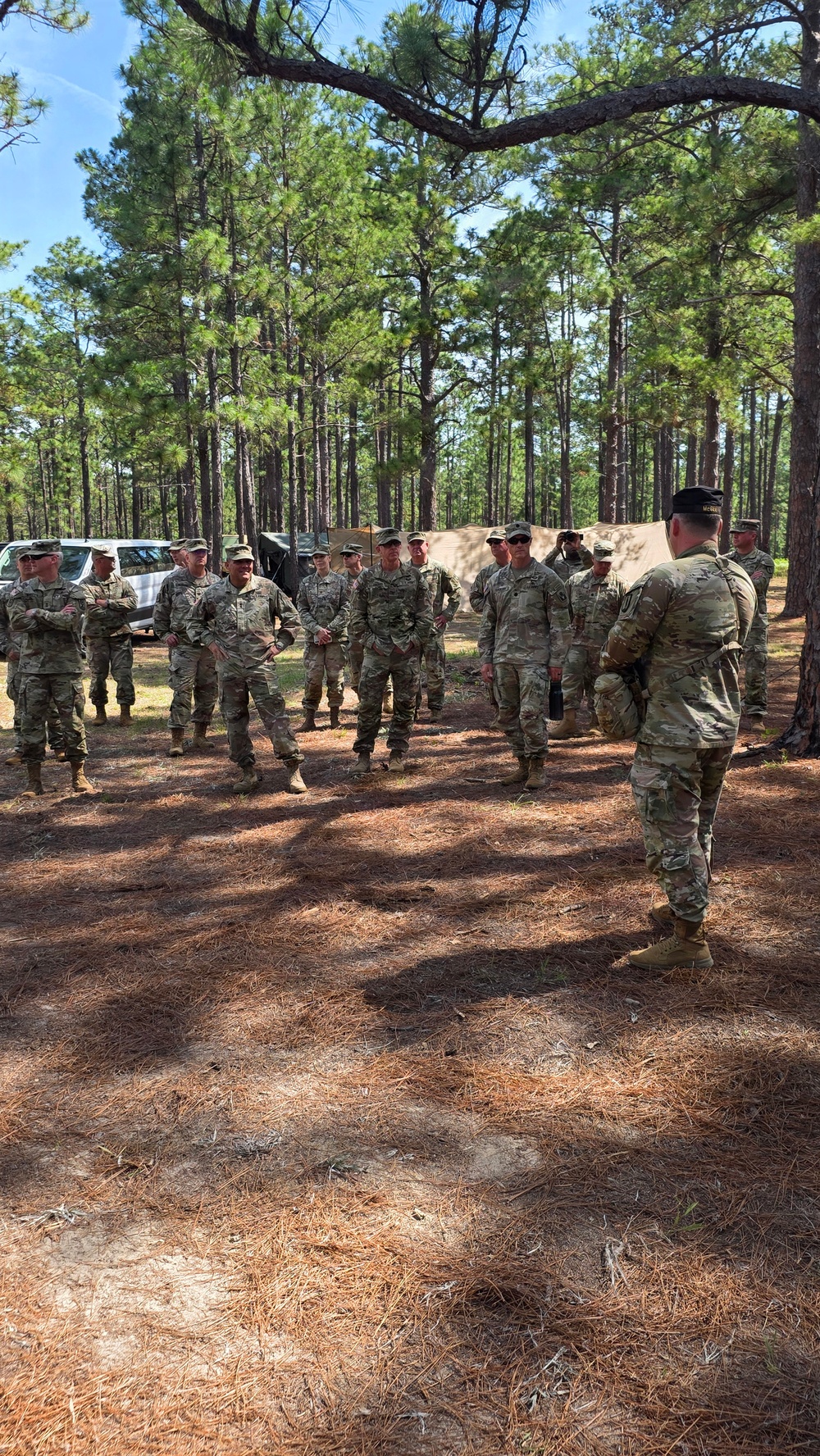 218th Regimental Training Battalion hosts OCS VIP Day