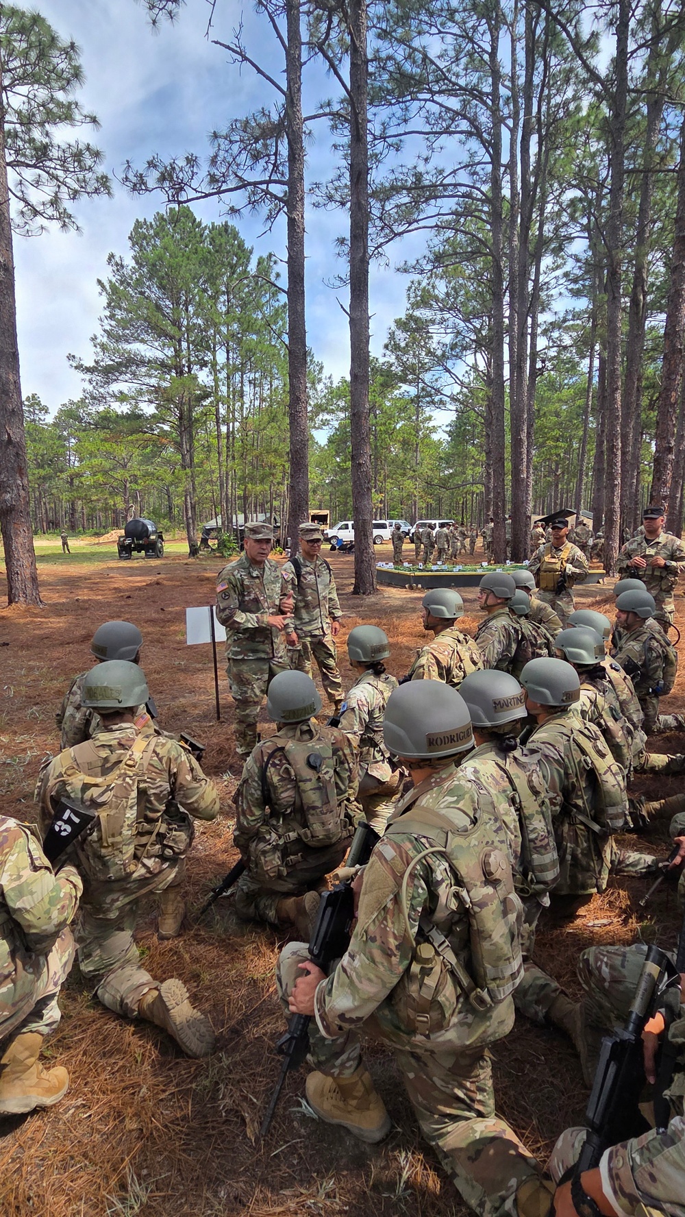 218th Regimental Training Battalion hosts OCS VIP Day