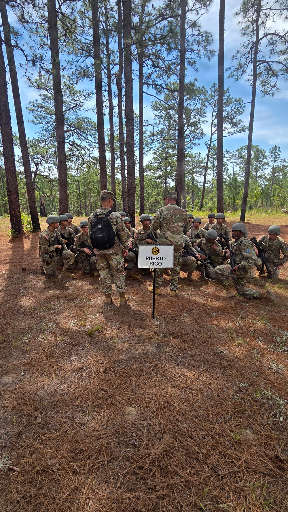 218th Regimental Training Battalion hosts OCS VIP Day