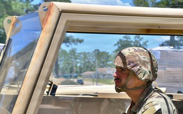 143rd ESC meets Sentinel Justice supply mission with vigor, motivation