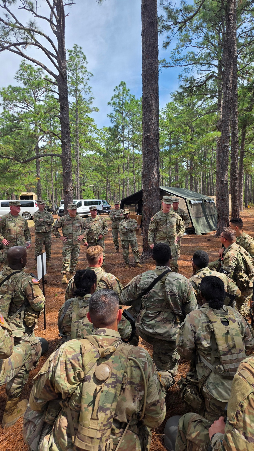 218th Regimental Training Battalion hosts OCS VIP Day