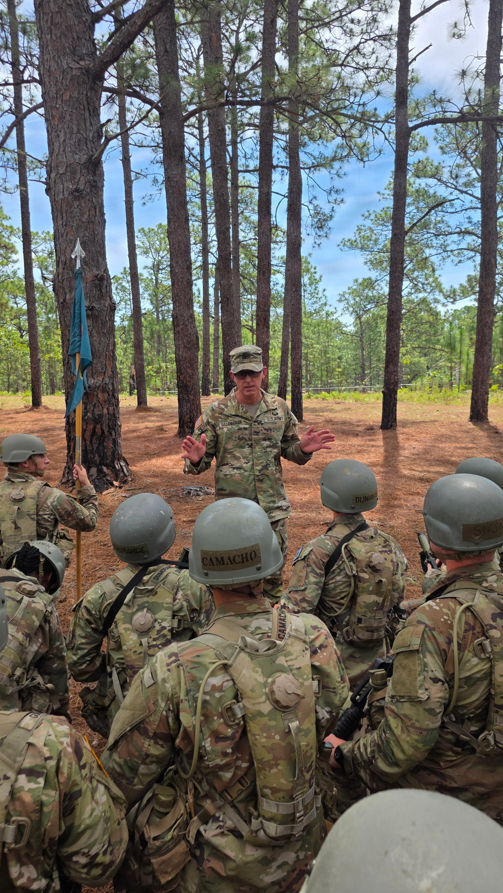 218th Regimental Training Battalion hosts OCS VIP Day