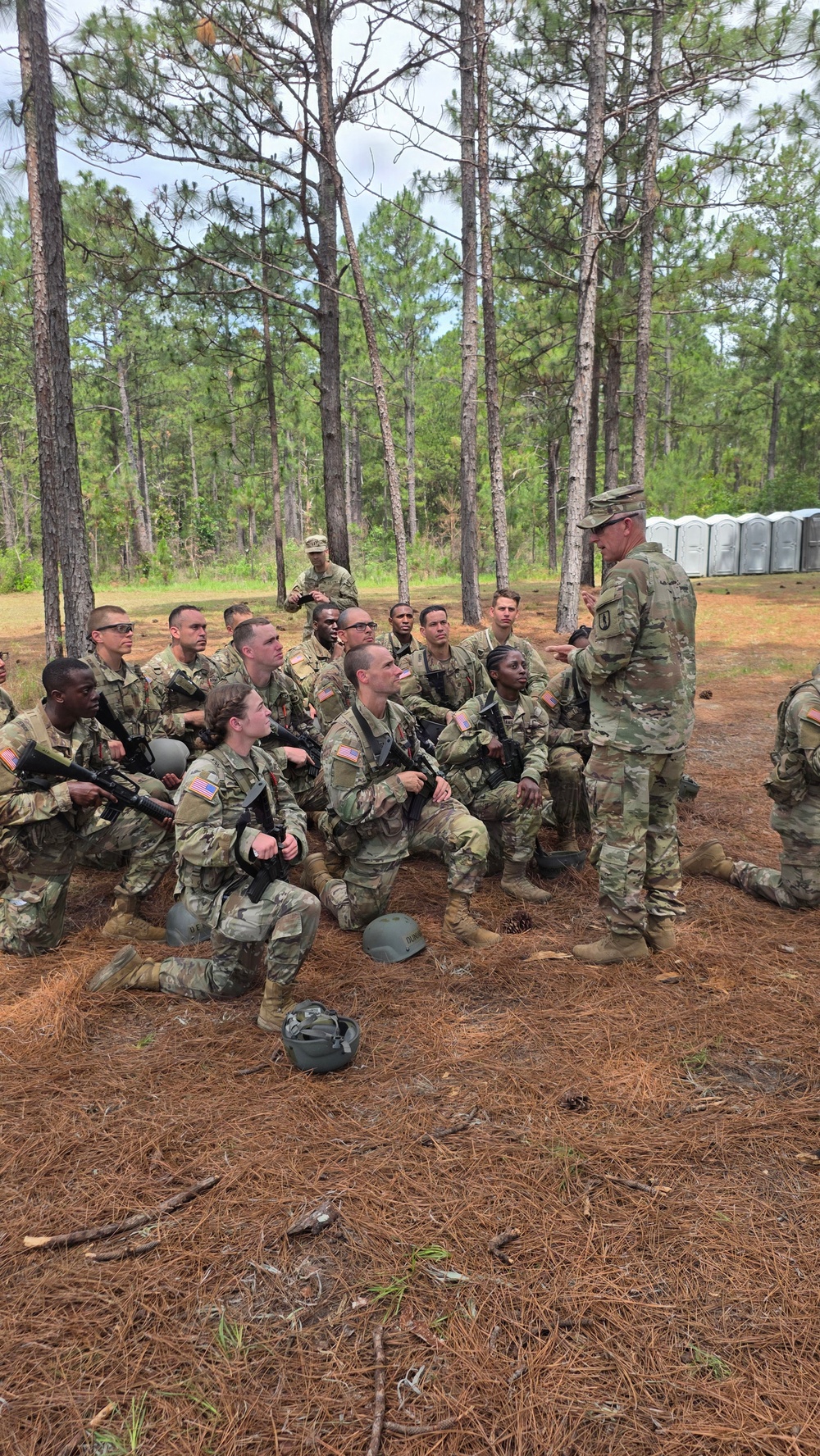 218th Regimental Training Battalion hosts OCS VIP Day