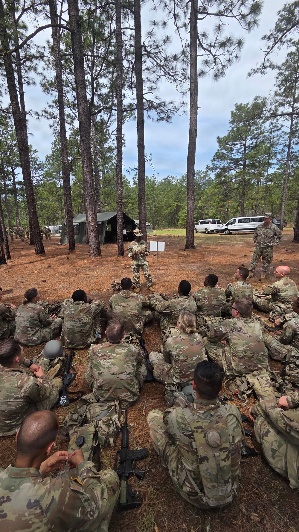 218th Regimental Training Battalion hosts OCS VIP Day