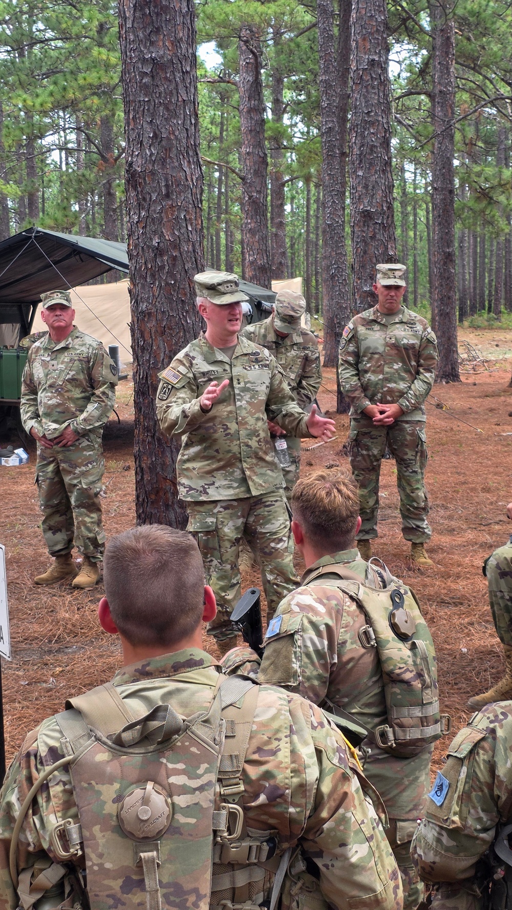 218th Regimental Training Battalion hosts OCS VIP Day